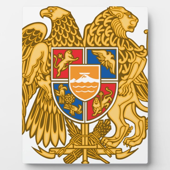 Coat of arms of Armenia - Armenian Emblem Fotoplatte (Vorderseite)
