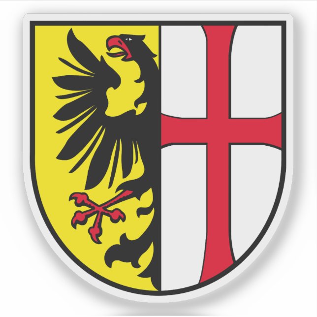 Coat of arms of Memmingen, Germany Aufkleber (Vorderseite)