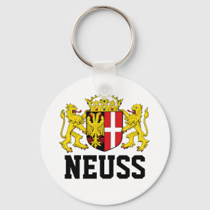 Coat of Arms of Neuss, Germany Keychain Schlüsselanhänger