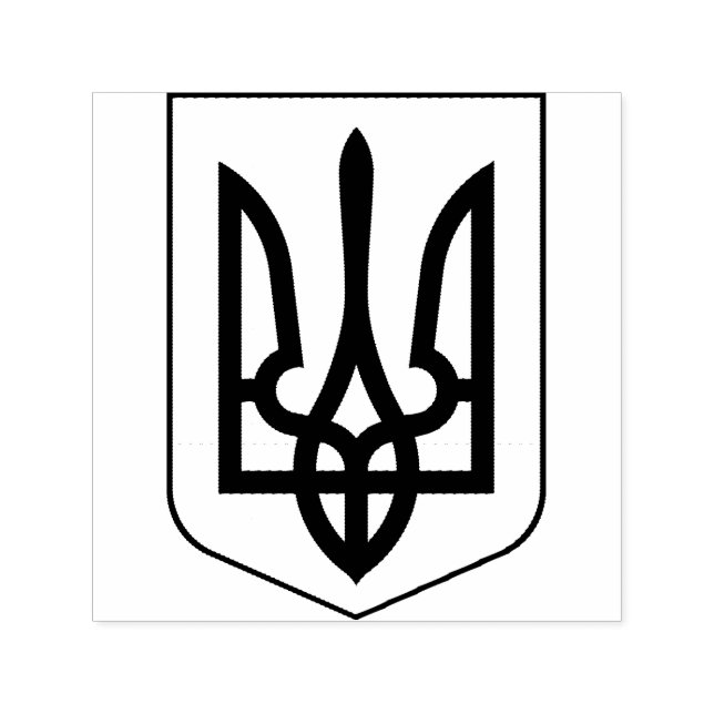 Coat of arms of Ukraine Permastempel (Design)