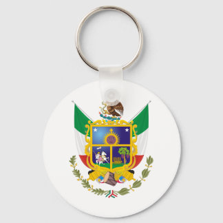 Coat of Arms Queretaro Offiziell Mexico Symbol Log Schlüsselanhänger