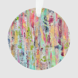 Coat of many Colors Acrylic Ornament