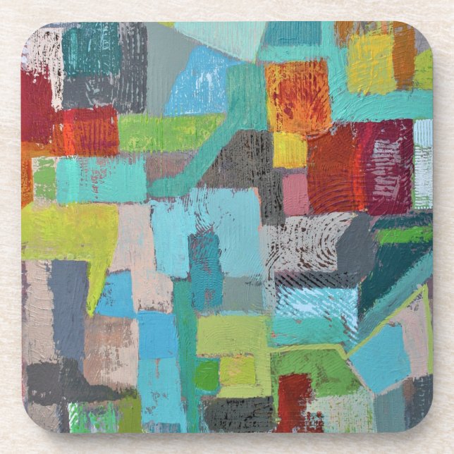 Coat of Many Colors Set von 6 Untersetzer (Vorderseite)
