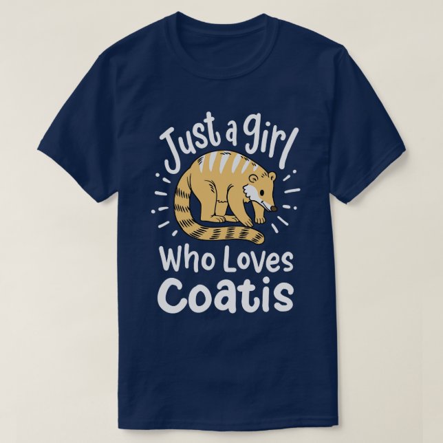 Coatis Coati Lover T-Shirt (Design vorne)