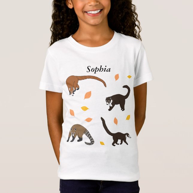 Coatis T-Shirt (Vorderseite)