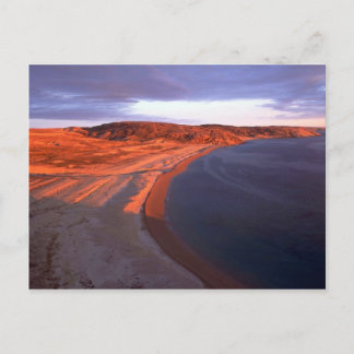 Coats Island Coastline, Hudson Bay, NWT, Kanada Postkarte