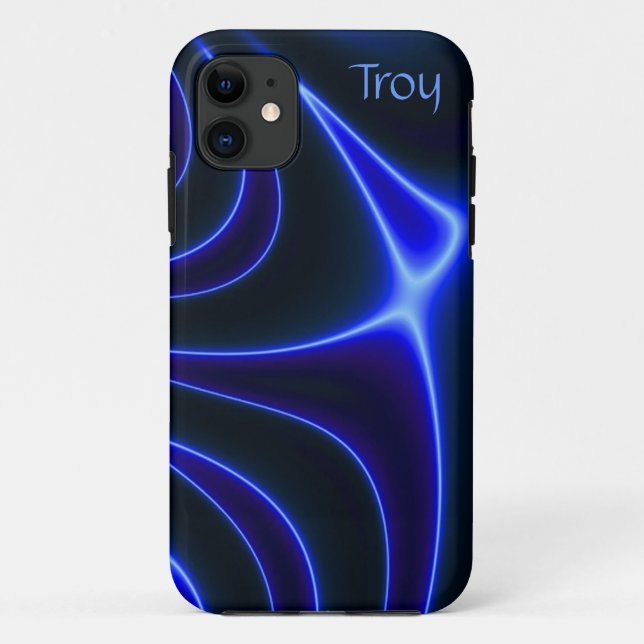 Cobalt Blue Abstrakt iPhone 5 Fall Case-Mate iPhone Hülle (Rückseite)