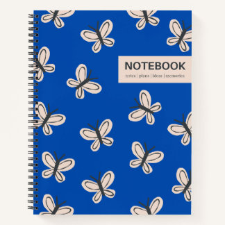 Cobalt Blue Butterfells Notebook Notizbuch