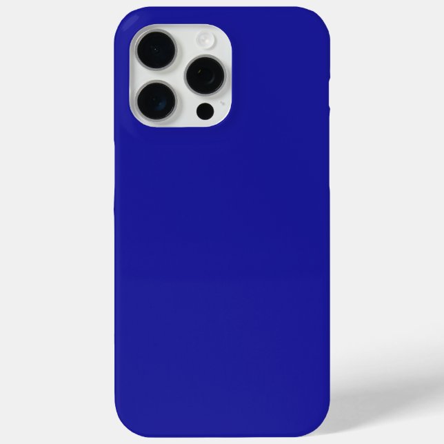Cobalt Blue Case-Mate iPhone Hülle (Rückseite)