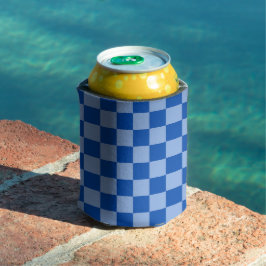 Cobalt Blue Checkerboard Dosenkühler