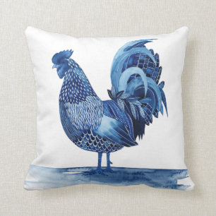 Cobalt Blue Farm Animes - Rooster Kissen