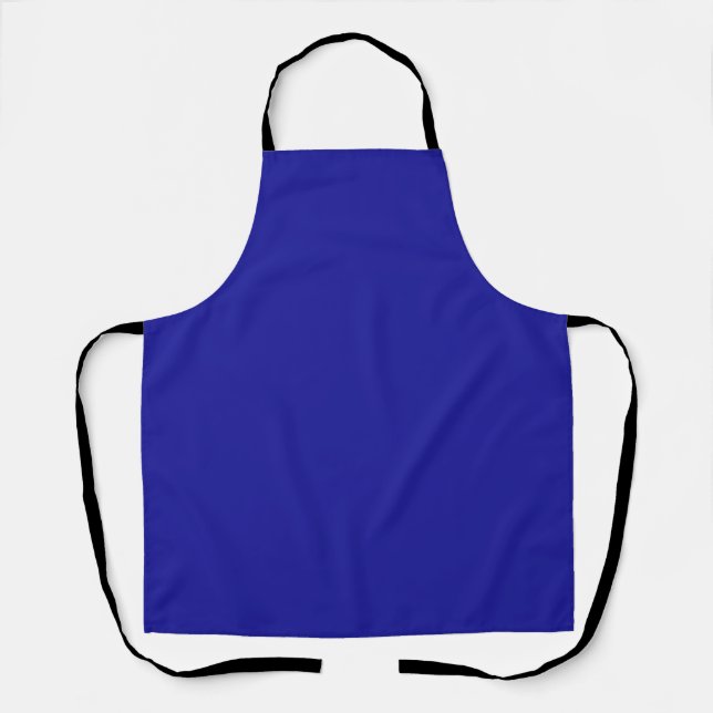 Cobalt Blue Koch Cook Craft Schürze (Vorderseite)