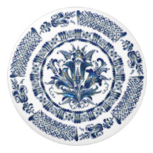 Cobalt Blue Mandala Kochnische Schublade
