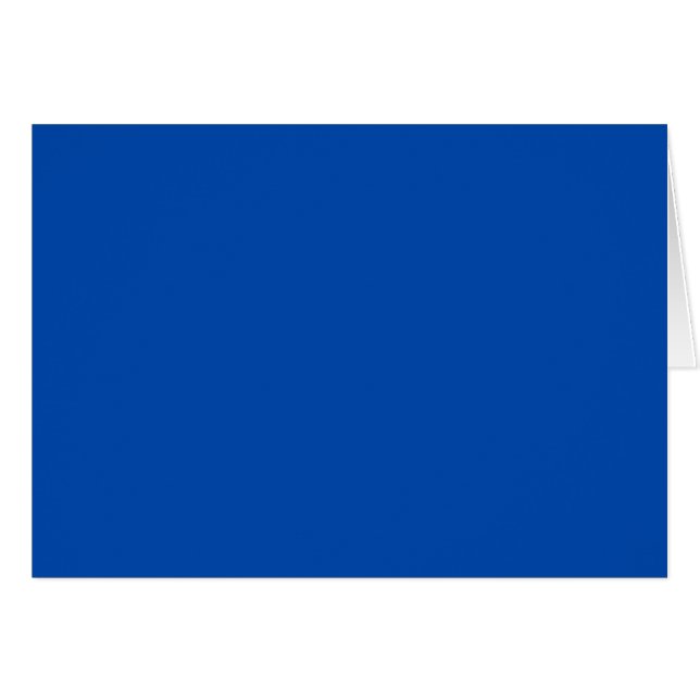 Cobalt Blue Note Card (Vorderseite (Horizontal))