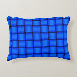 Cobalt Blue Ribbon Dekokissen