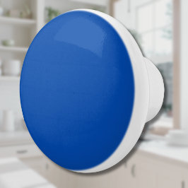 Cobalt Blue Solid Color | Classic | elegant Keramikknauf