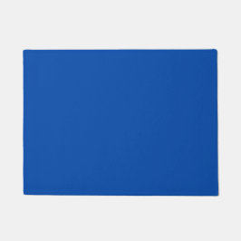 Cobalt Blue Solid Color Fußmatte