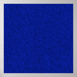 Cobalt Blue Sparkling Glitzer Geschenkpapier Poster