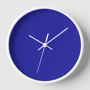 Cobalt Blue Wall Uhr