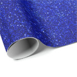 Cobalt Glitzer Blue Wrapping Papier Geschenkpapier<br><div class="desc">Eleganz und Einfachheit</div>