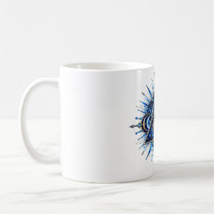 Cobalt Orbit Eye Kaffeetasse