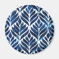 Cobalt Watercolor Tiles IV