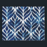 Cobalt Watercolor Tiles IV Puzzle<br><div class="desc">Cobalt Watercolor Tiles IV von Grace Popp</div>