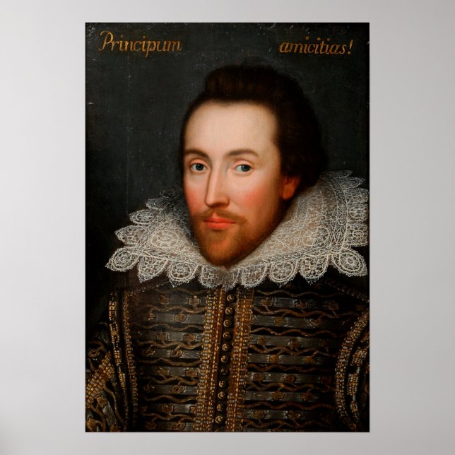 Cobbe Portrait William Shakespeare Poster (Vorne)