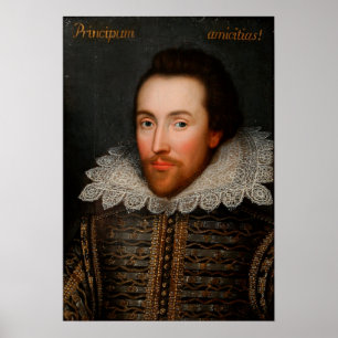 Cobbe Porträt William Shakespeare Poster