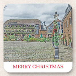 Cobbled Square View Untersetzer