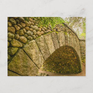 Cobblestone Bridge Acadia Nationalpark Postkarte