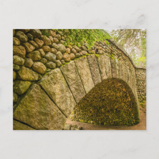 Cobblestone Bridge Acadia Nationalpark Postkarte