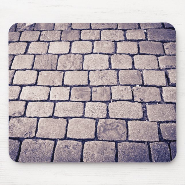 Cobblestone Street Detail, Horizontal Mousepad (Vorne)