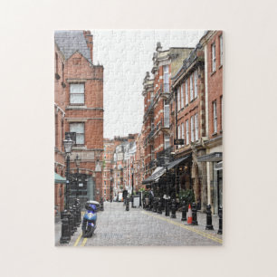 Cobblestone Street Kensington London England Puzzle