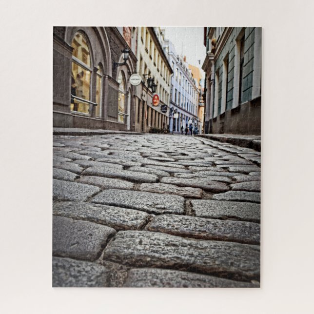 Cobblestone Streets of Europe - 16x20 - 520 Stk. Puzzle (Vertikal)
