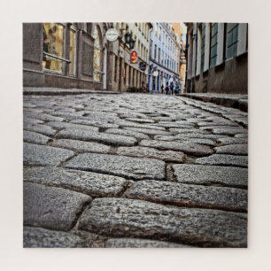Cobblestone Streets of Europe - 20x20 - 676 Stk. Puzzle