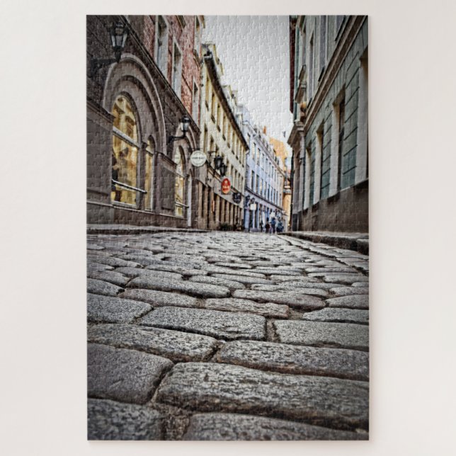 Cobblestone Streets of Europe - 20x30 - 1014 Stk. Puzzle (Vertikal)