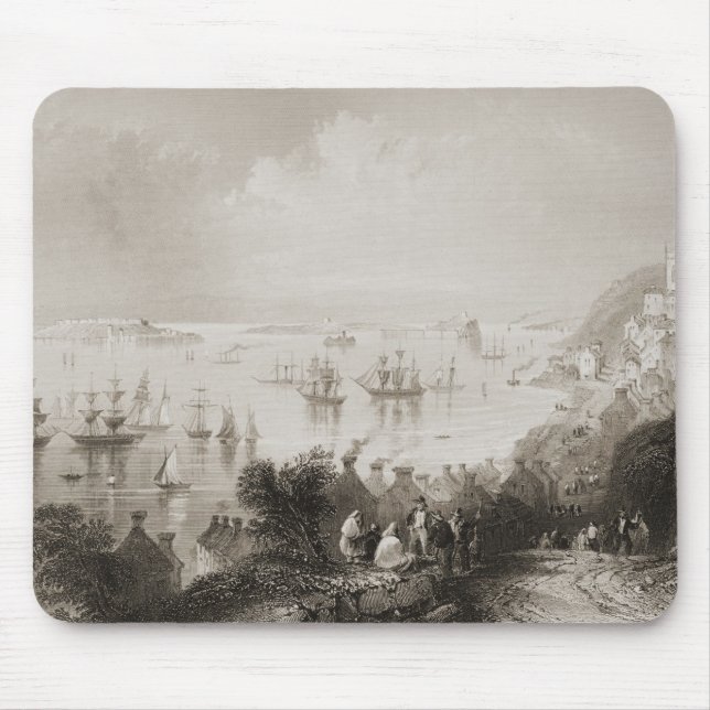 Cobh Hafen, Korken, Irland Mousepad (Vorne)