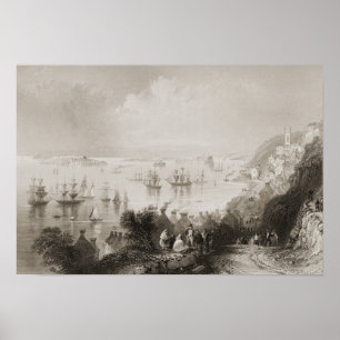 Cobh Harbour, Cork, Irland Poster