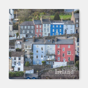 Cobh Irland Küsten-Häuser Magnet