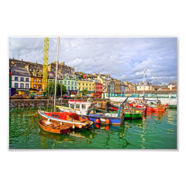 Cobh Port in Irland Fotodruck (Vorne)