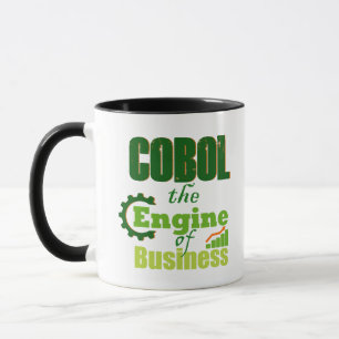 Cobol - Der Motor des Geschäfts Tasse