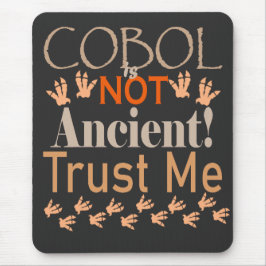 COBOL Is Not Ancient – Legacy Code, Modern Power Mousepad