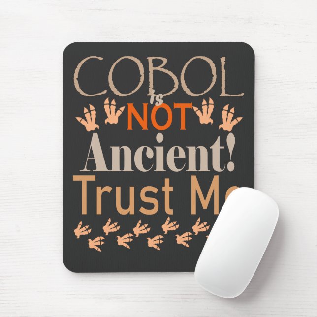 COBOL ist nicht alt – Legacy-Code, moderne Stärke Mousepad (Mit Mouse)