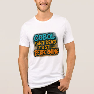 Cobol ist noch darstellend Tri-Blend shirt