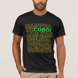 COBOL Language Operating System Platform T-Shirt