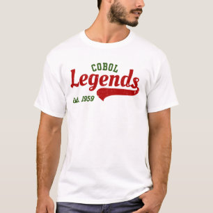 COBOL-Legenden Est. 1959 – Eine Retro-Tech T-Shirt