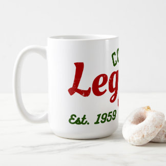 COBOL Legends Est. 1959 – A Retro Tech Sticker Kaffeetasse