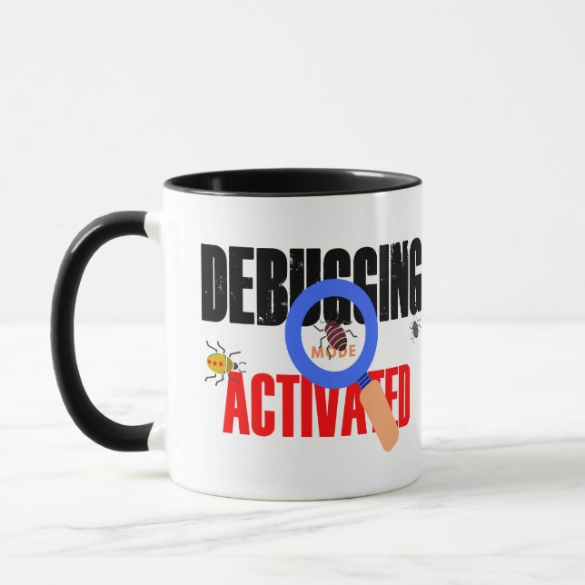 Cobol-Programmier-Debug-Modus aktiviert Tasse (Links)