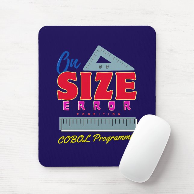 Cobol-Programmierung bei Größenfehlerbedingung Mousepad (Mit Mouse)